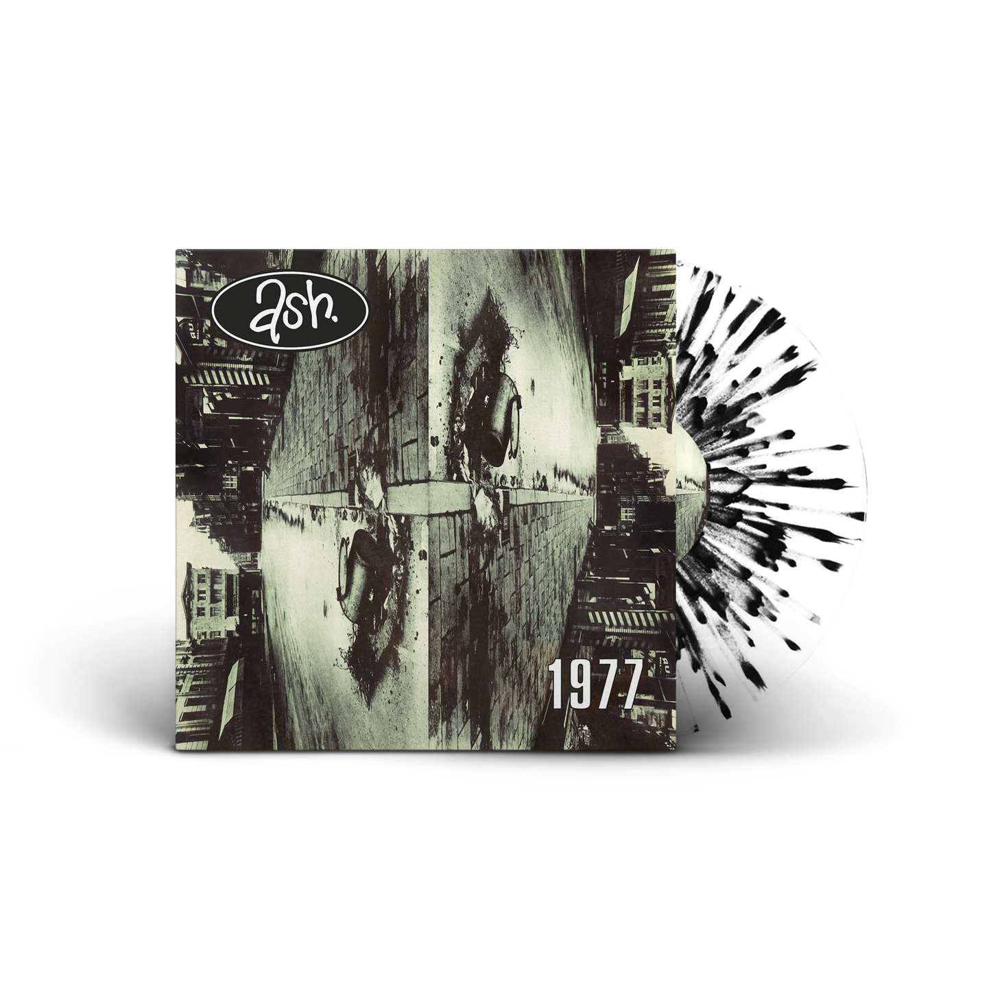 1977 (Black & White Splatter)