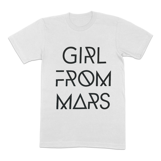Girl From Mars T-shirt (White)