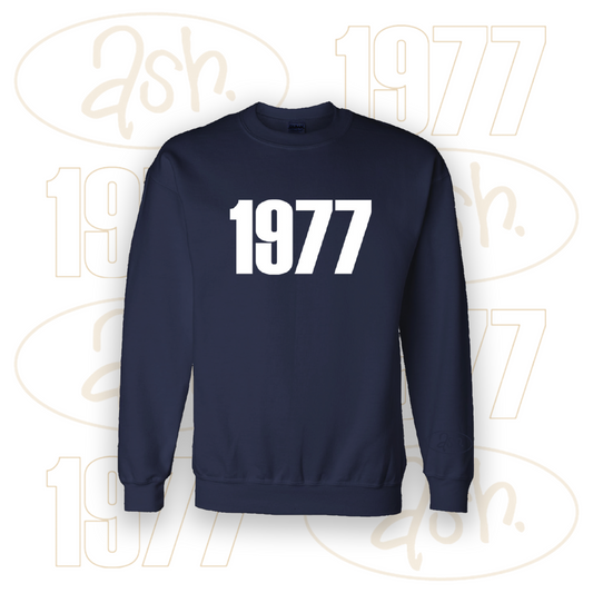 Classic Ash 1977 Sweatshirt (Navy)