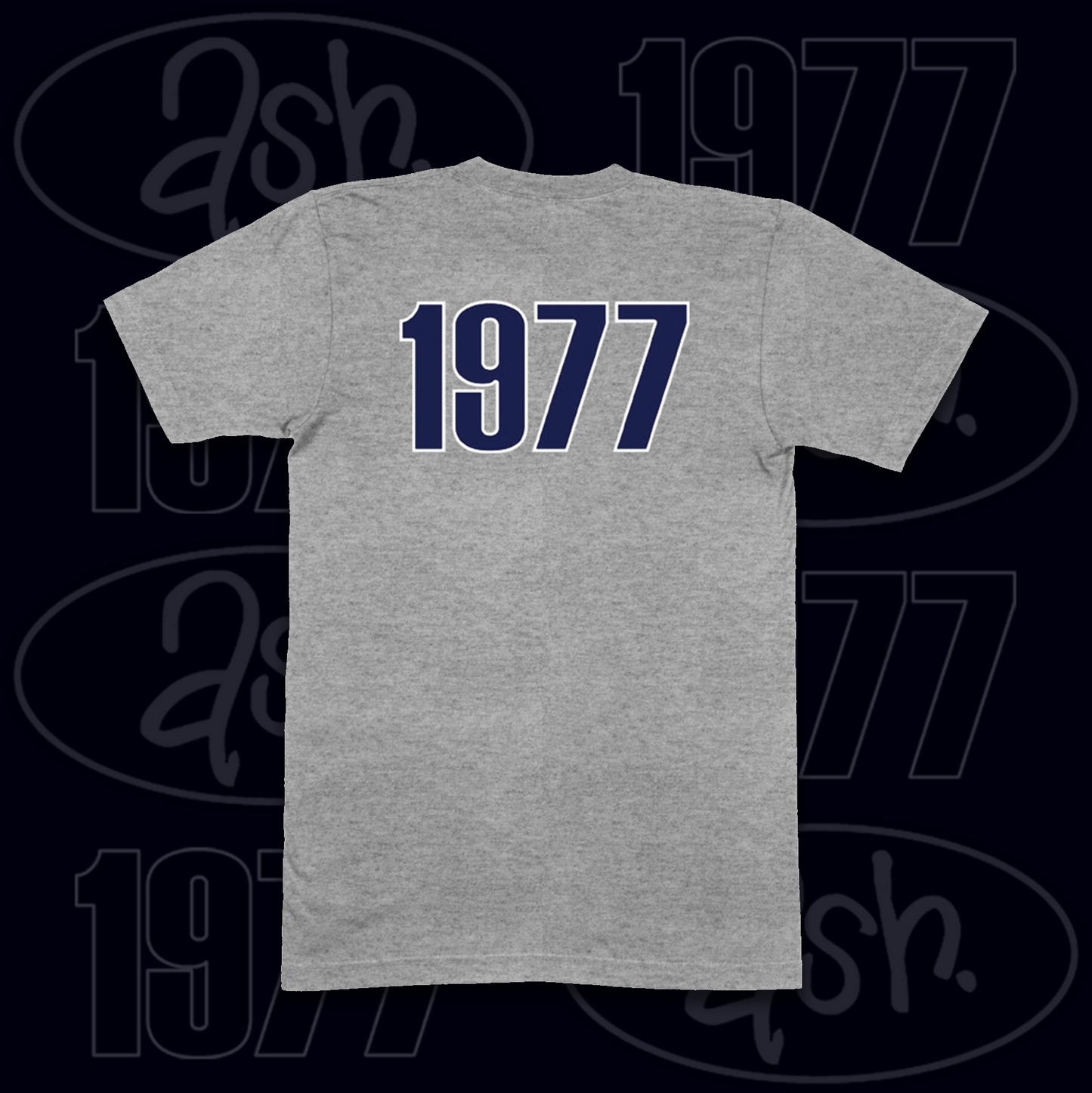 Classic Ash Logo T-Shirt (Grey)