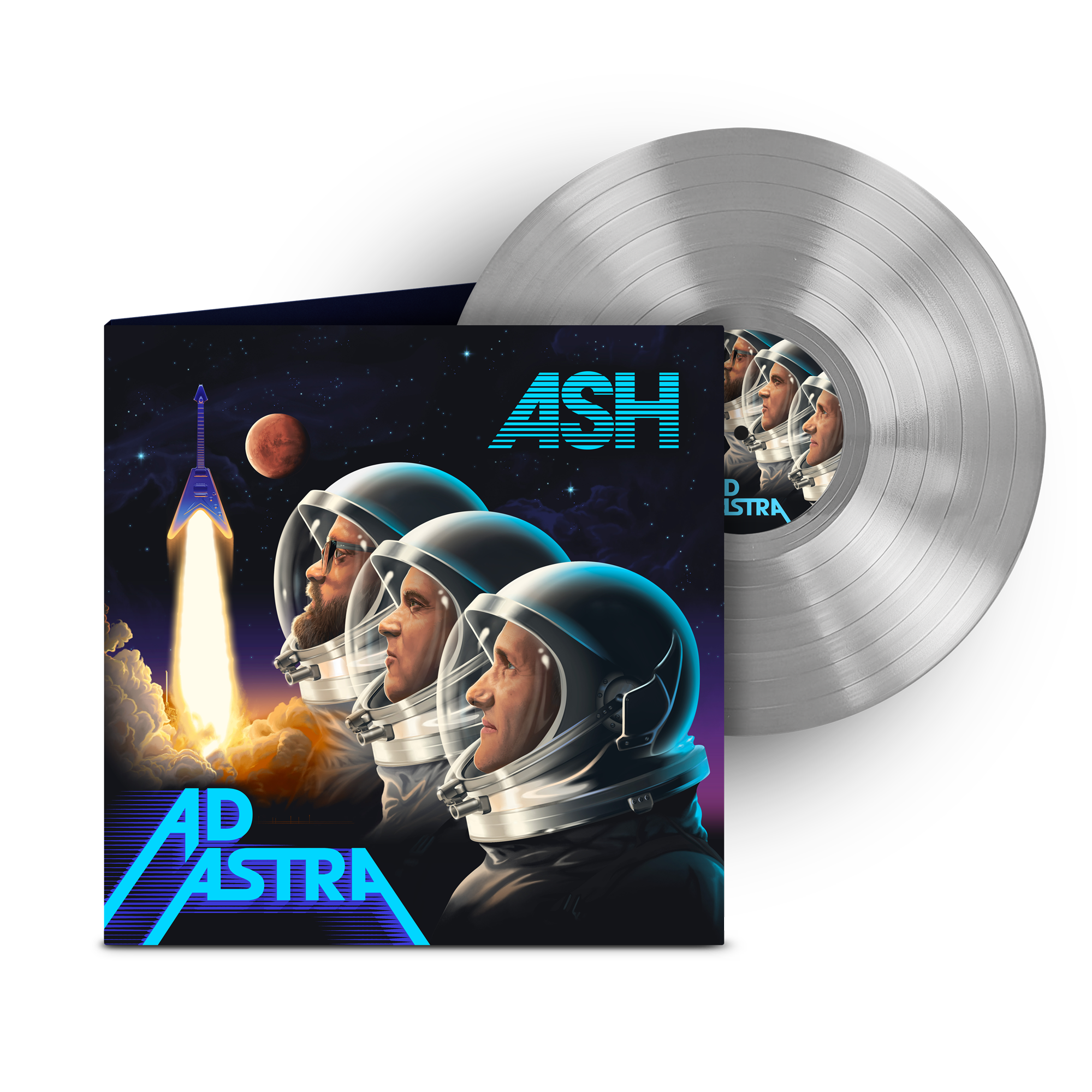Standard Gatefold Ash Official Store | Ad Astra - Standard Gatefold - Silver LP