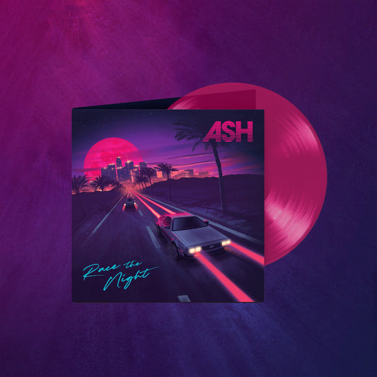 Ash Race the Night Violet Gatefold Pink LP