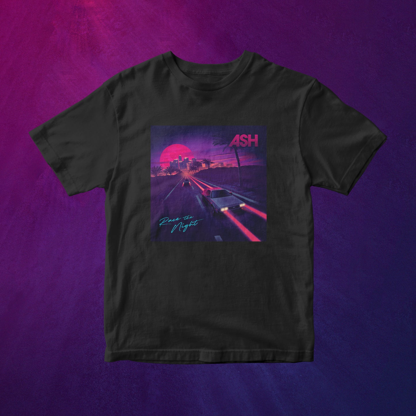 Race The Night T-shirt | ASH Official Store – Ash Official Store
