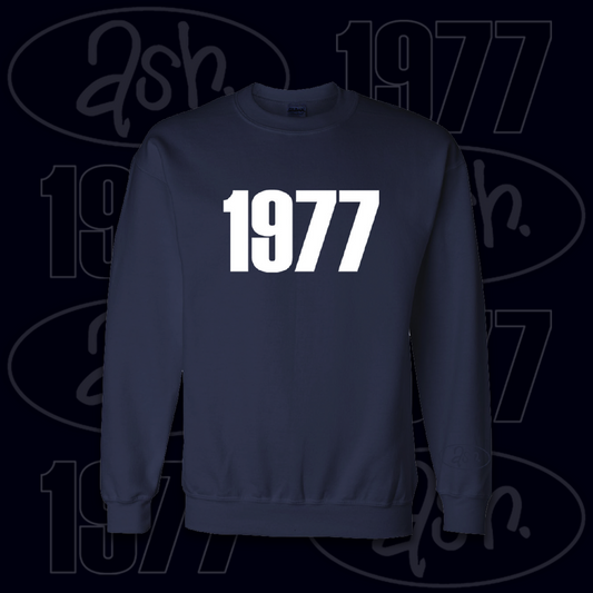 Classic Ash 1977 Sweatshirt (Navy)
