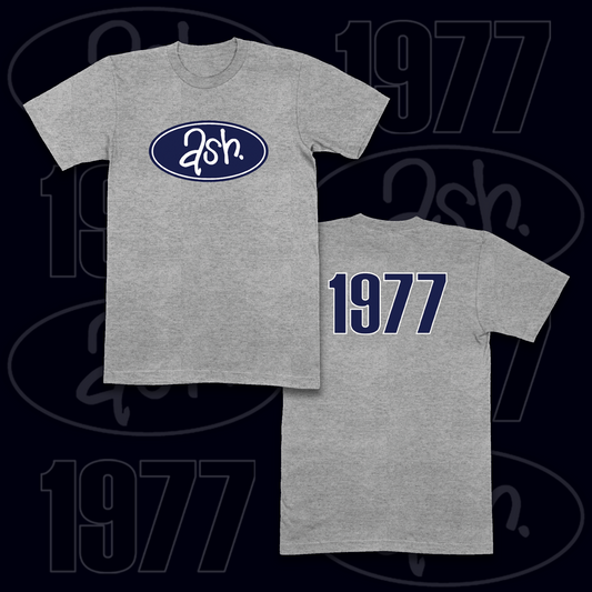 Classic Ash Logo T-Shirt (Grey)