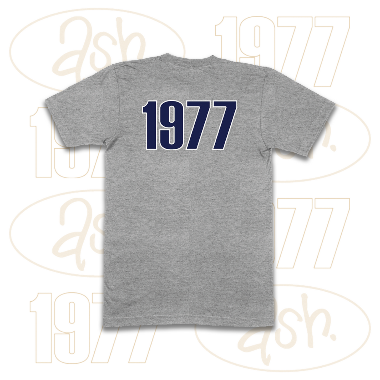 Classic Ash Logo T-Shirt (Grey)