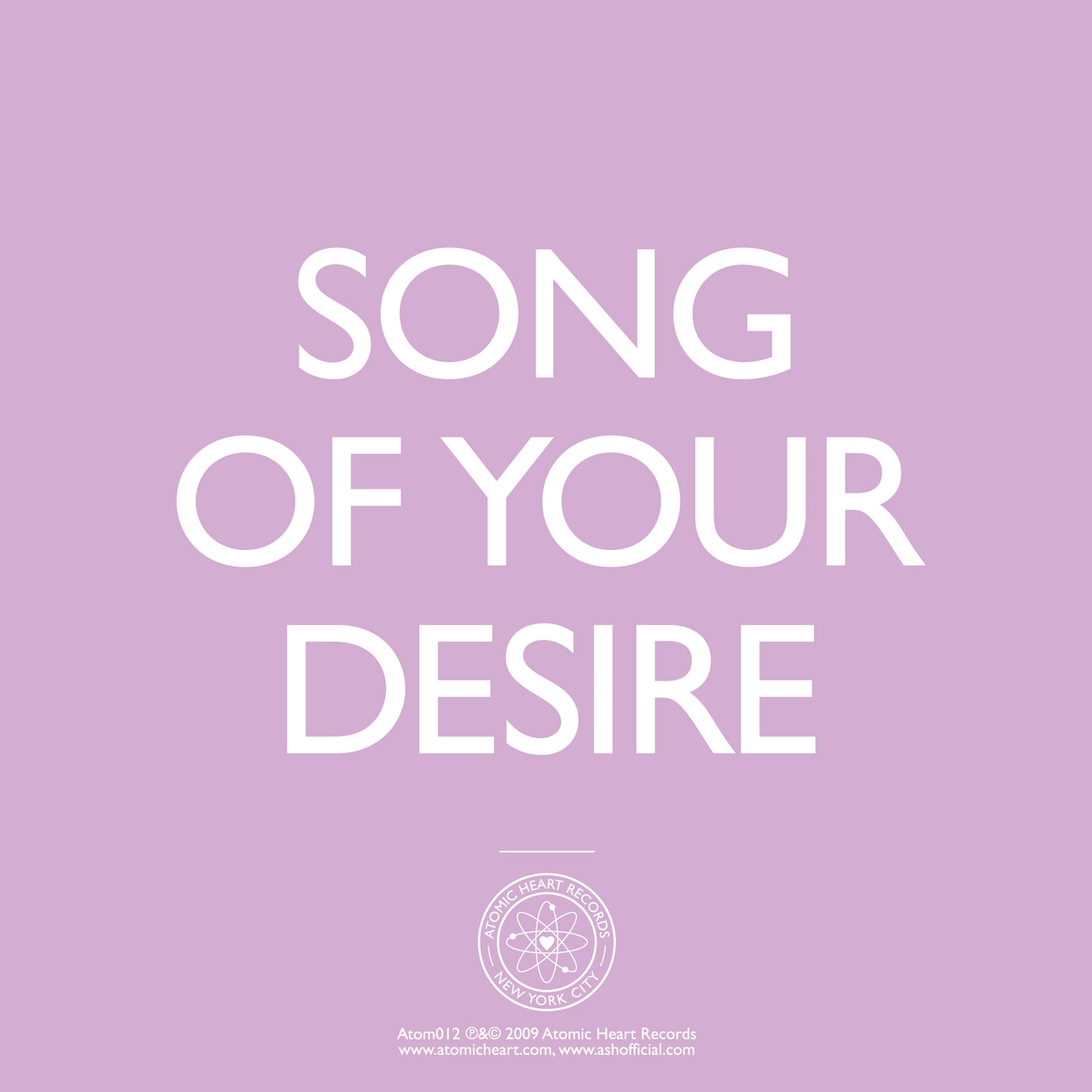 A-Z: K 7" - Song of Your Desire